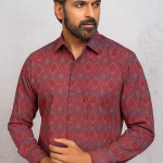 TEXTURED COTTON SHIRT