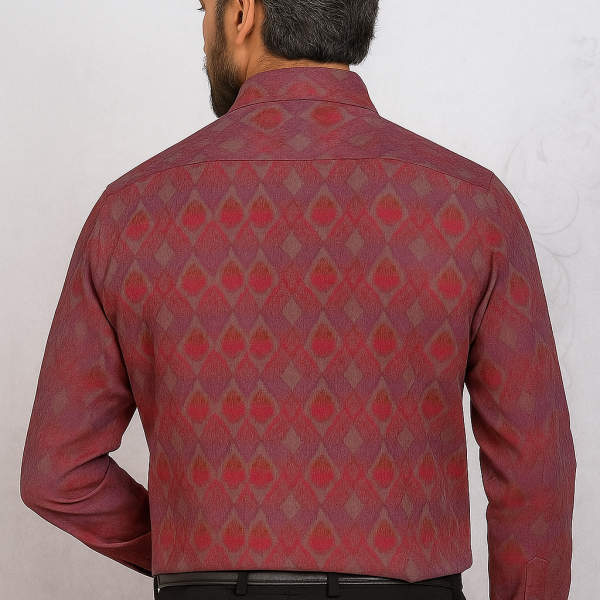 TEXTURED COTTON SHIRT