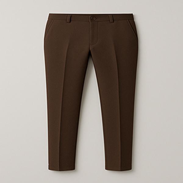 Chocolate Brown Formal Pants