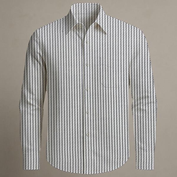 TEXTURED COTTON SHIRT