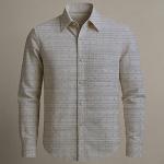 TEXTURED COTTON SHIRT
