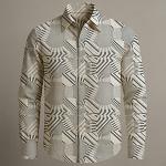 TREADING TEXTURED COTTON SHIRT