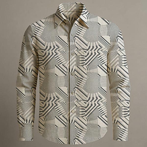 TREADING TEXTURED COTTON SHIRT