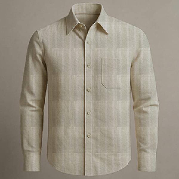 NEW TEXTURED COTTON SHIRT