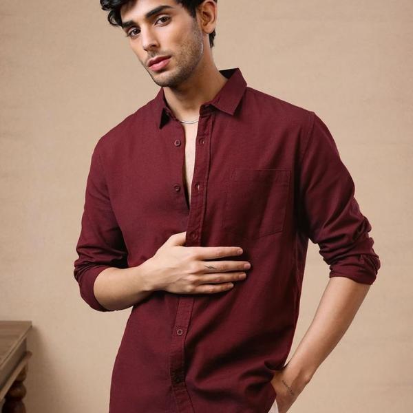 MAROON SHIRT
