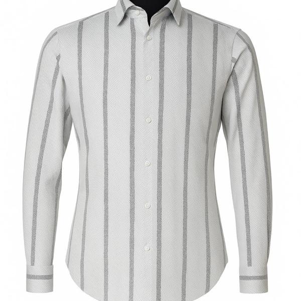 TEXTURED COTTON SHIRT