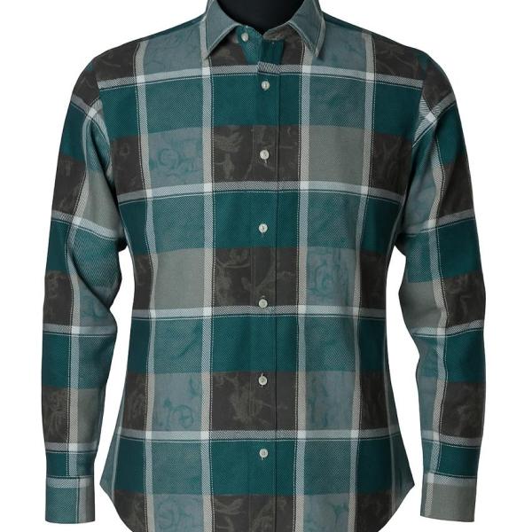 TEXTURED COTTON SHIRT