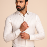 TEXTURED COTTON SHIRT