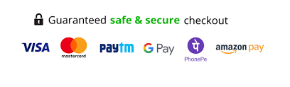 Guaranteed safe & secure checkout